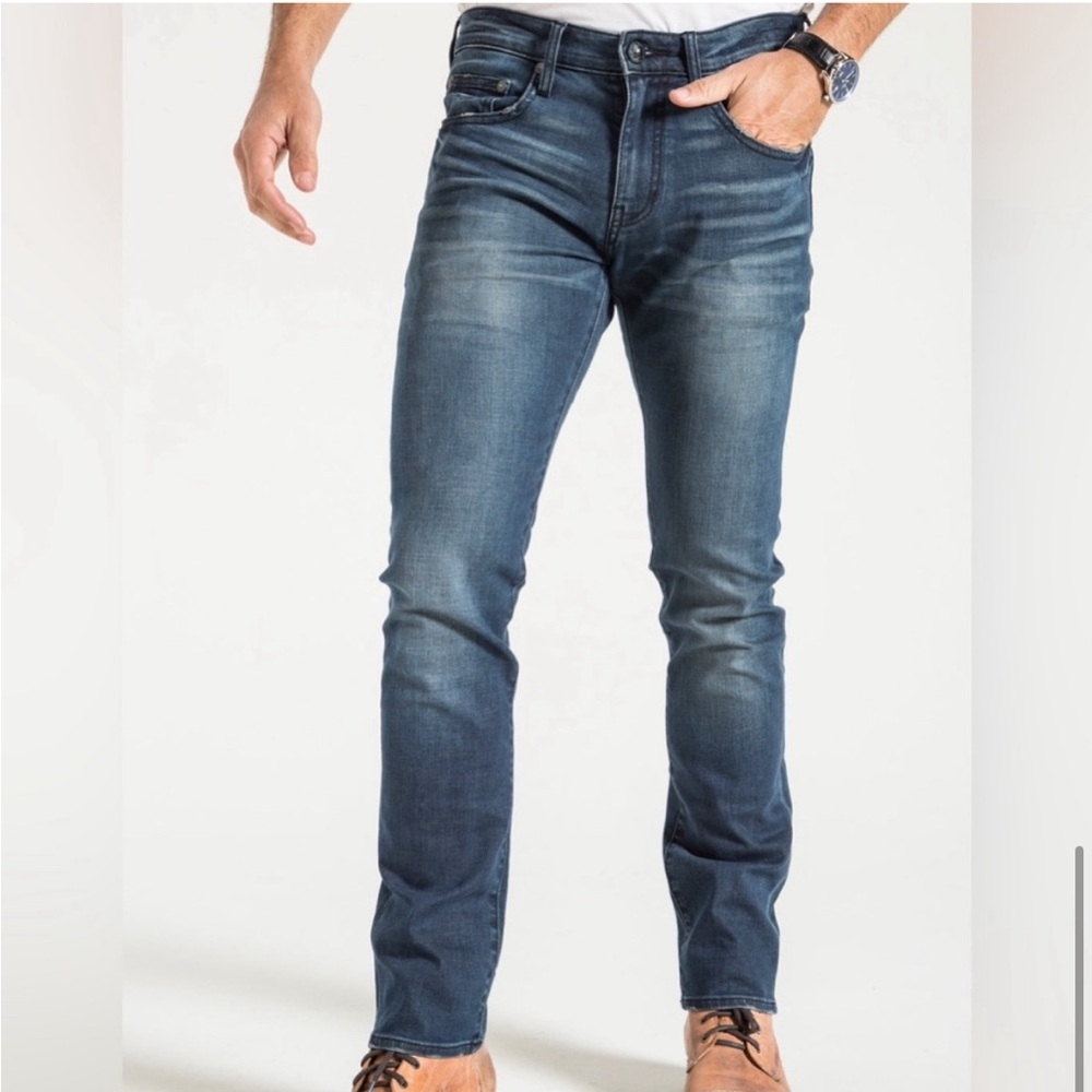 Stitch’s Jeans Dark Blue Barfly Slim Leg Men’s Size 33 x 34